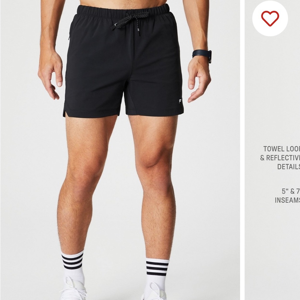 Mens Fabletics One Short - 5 Inch Inseam